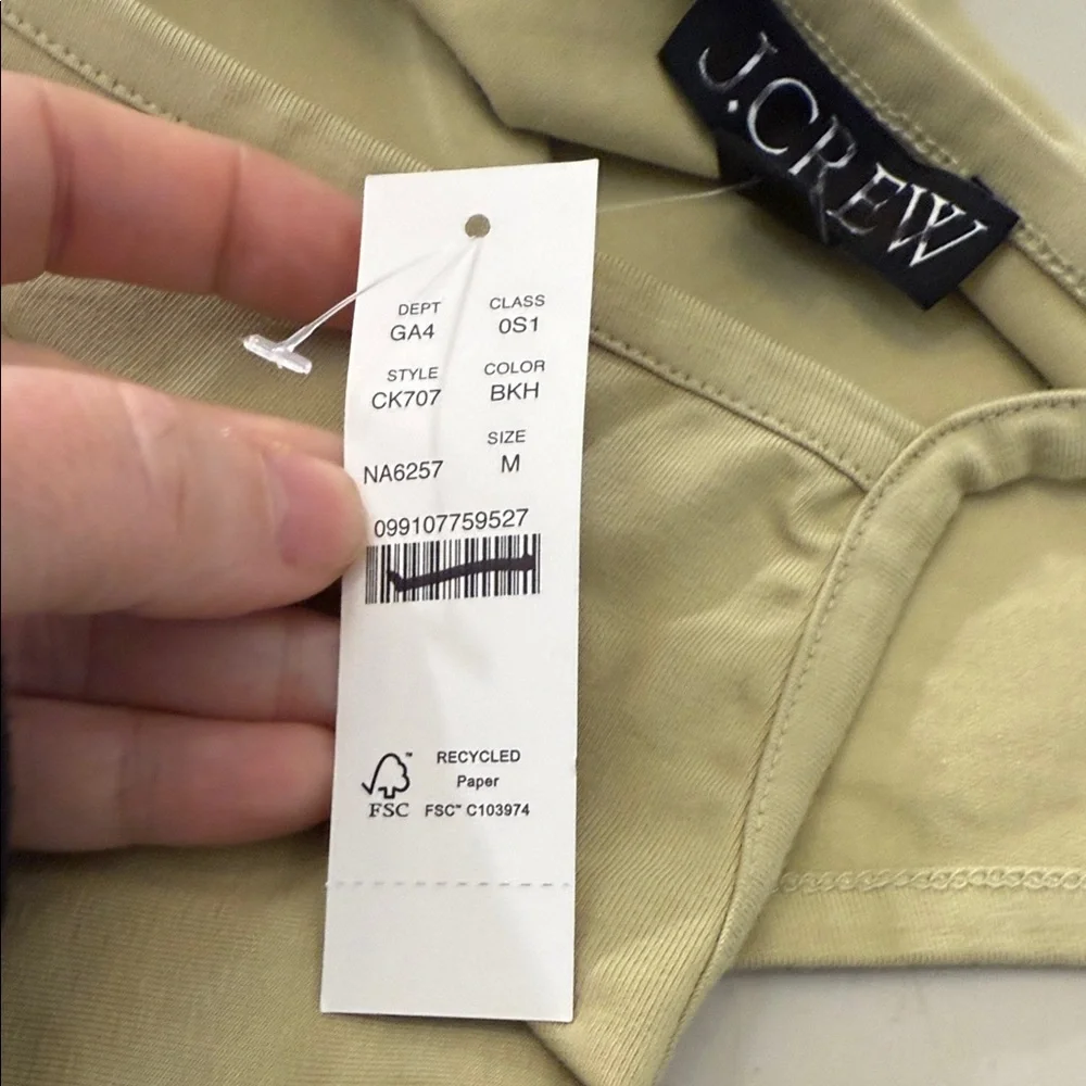 J. Crew Pintuck mixy dress Size Medium - Picture 8 of 9